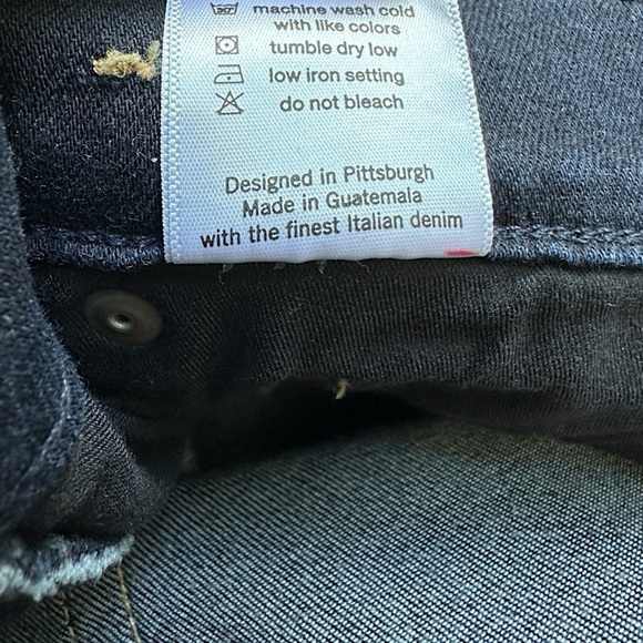 REVTOWN | NWOT SKINNY ANKLE JEANS DARK WASH DENIM | SIZE: 26 - Picture 10 of 12